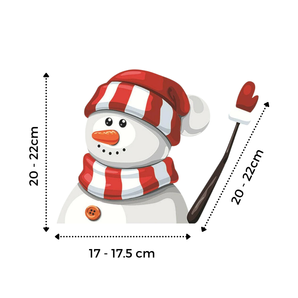 Adesivo per tergicristalli di natale - Ozerty