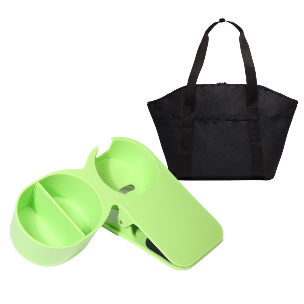 Portabicchieri doppio a clip - Ozerty