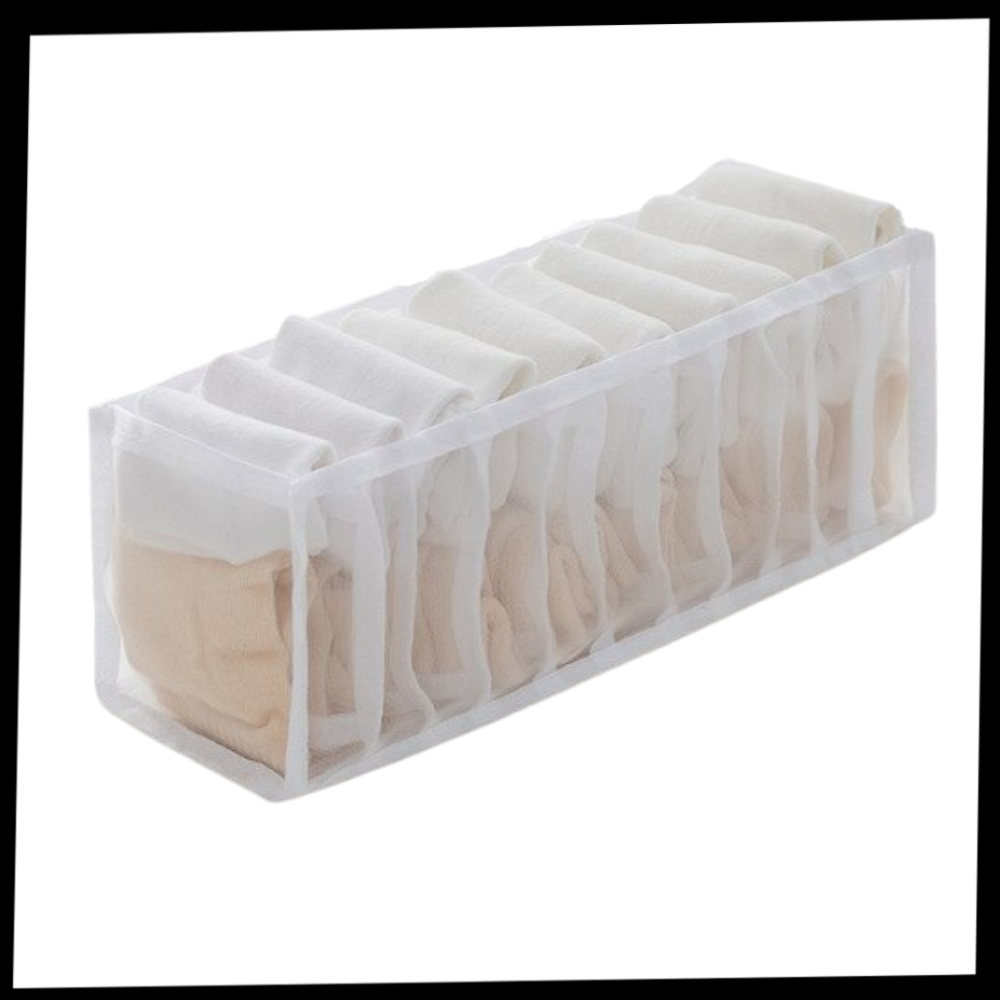 Organizzatore di abiti guardaroba a mesh - Ozerty