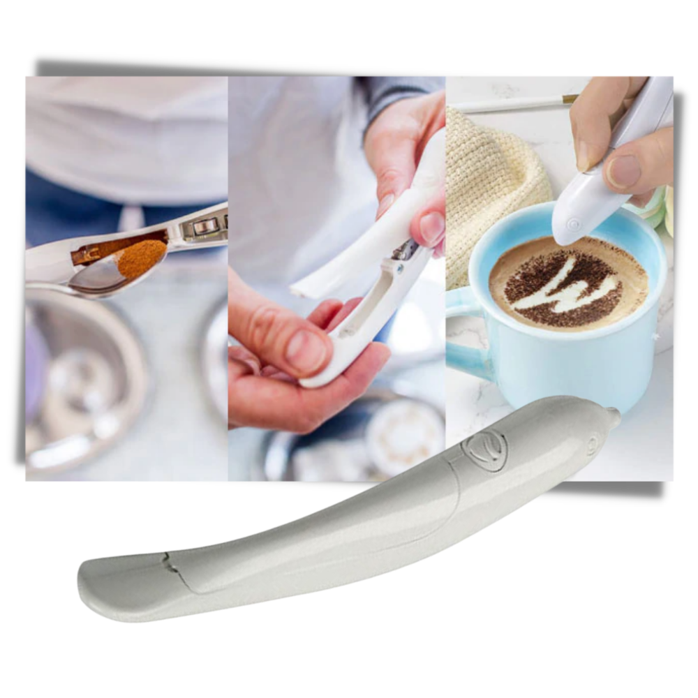 Penna artistica per caffè fai-da-te - Ozerty