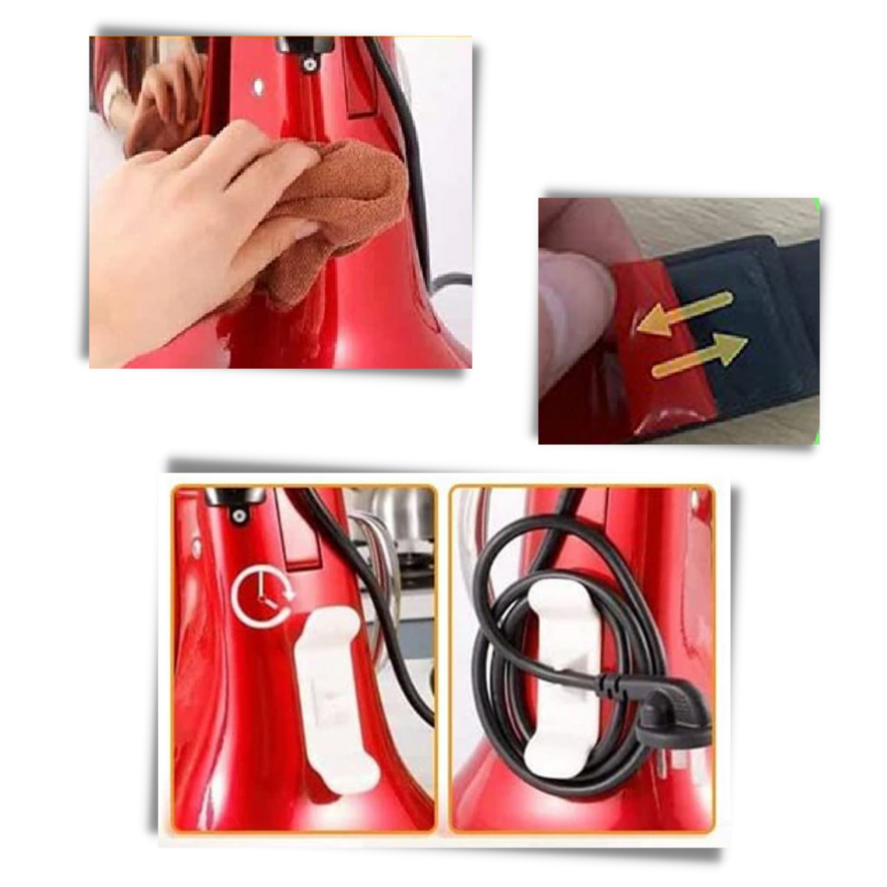 Confezione di organizzatori di cavi