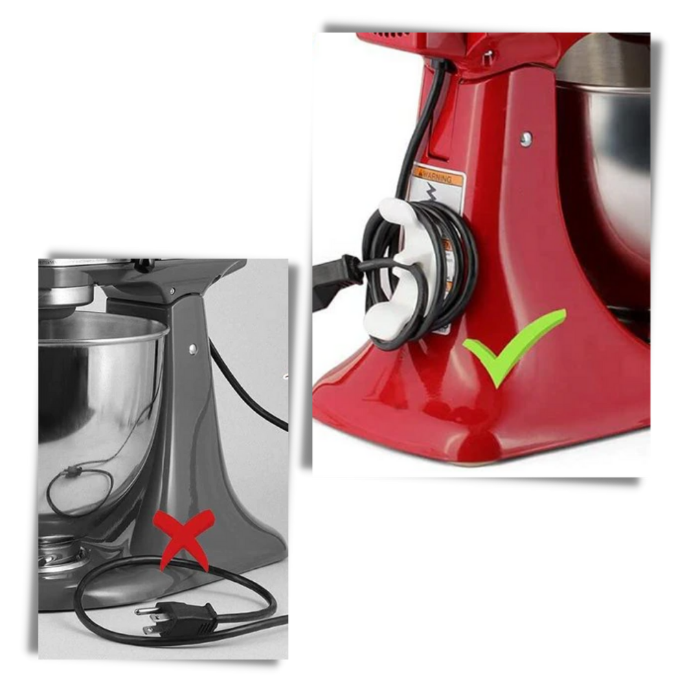 Confezione di organizzatori di cavi - Ozerty