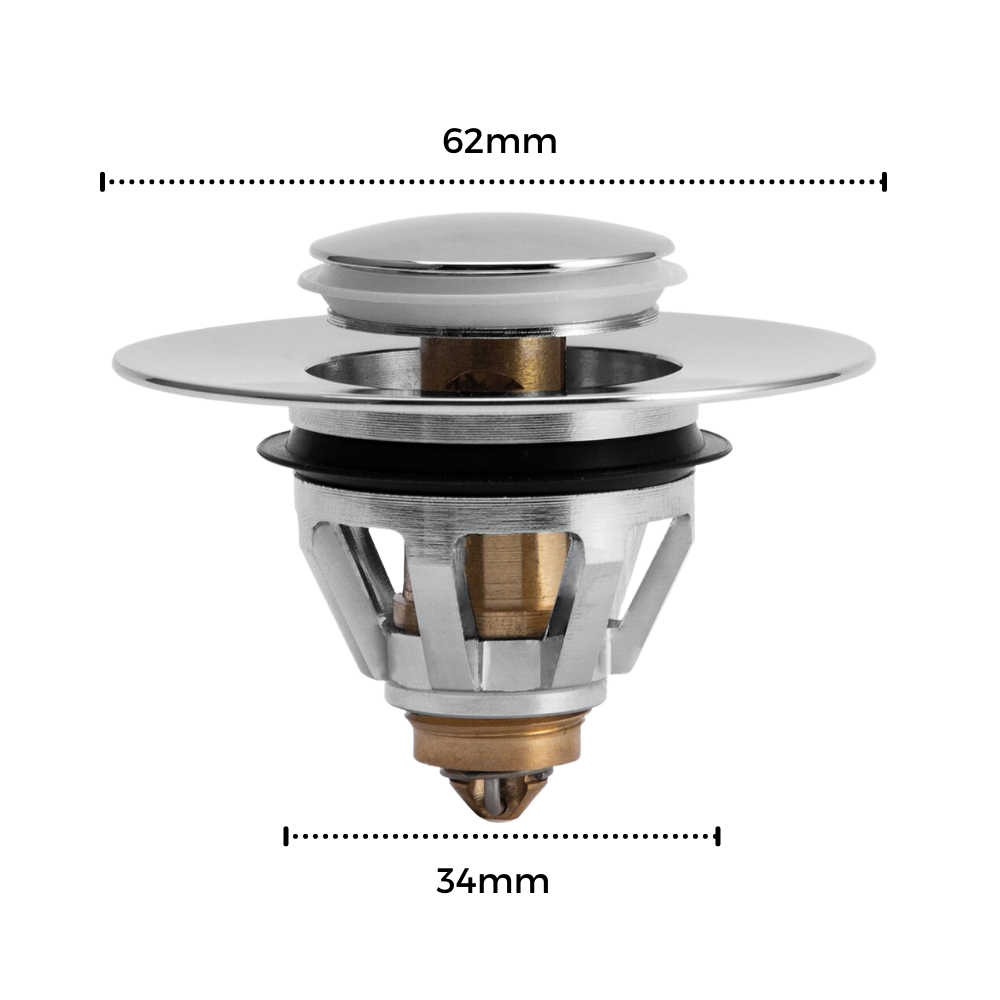 Filtro di scarico e tappo a scomparsa - Ozerty