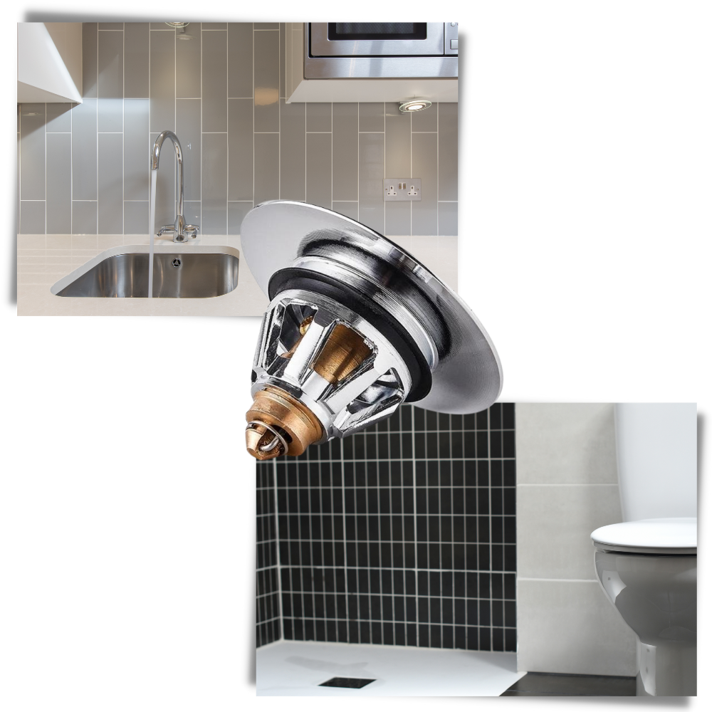 Filtro di scarico e tappo a scomparsa - Ozerty