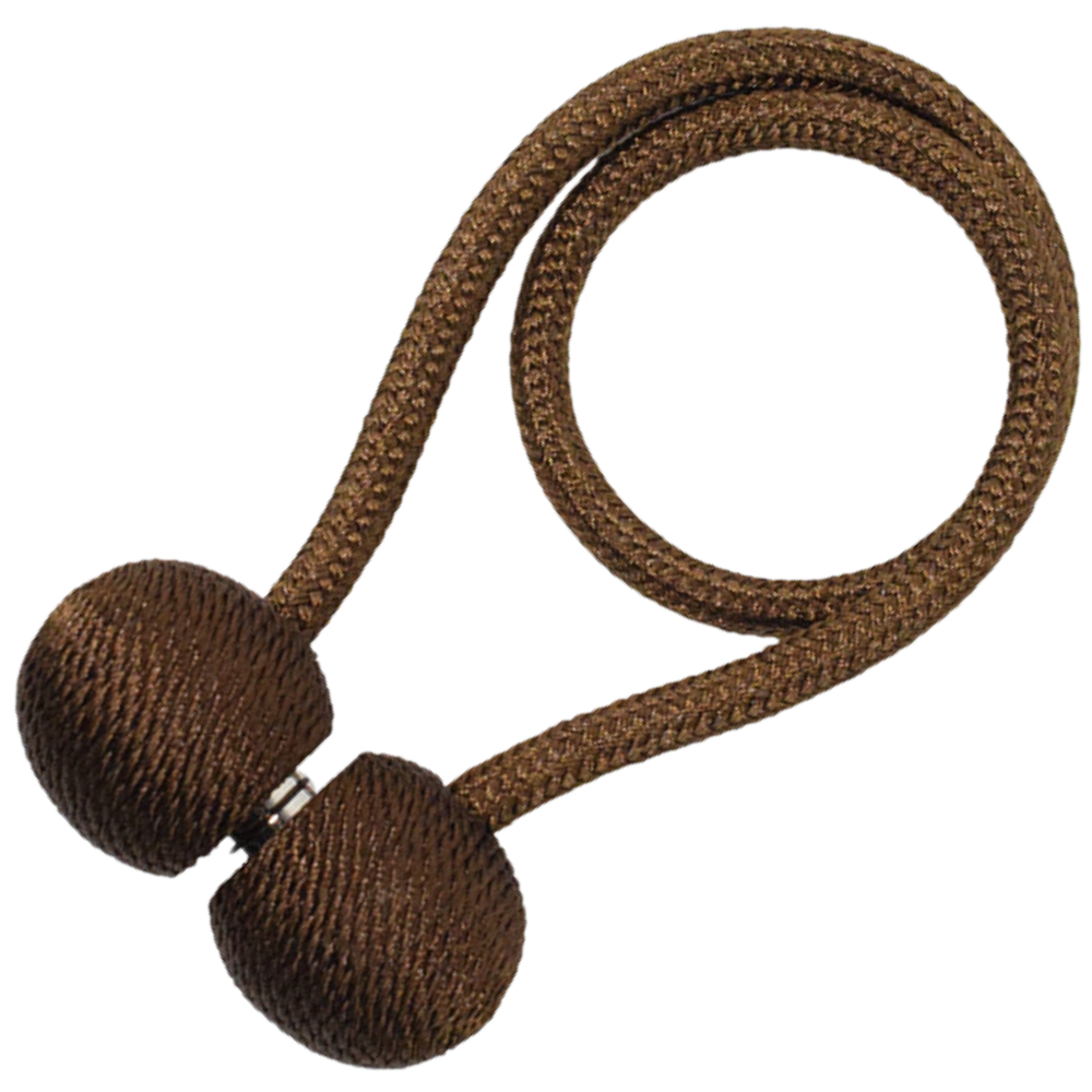 Pack of 2 magnetic curtain buckles