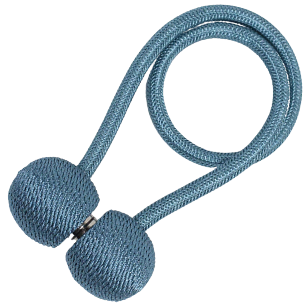 Pack of 2 magnetic curtain buckles