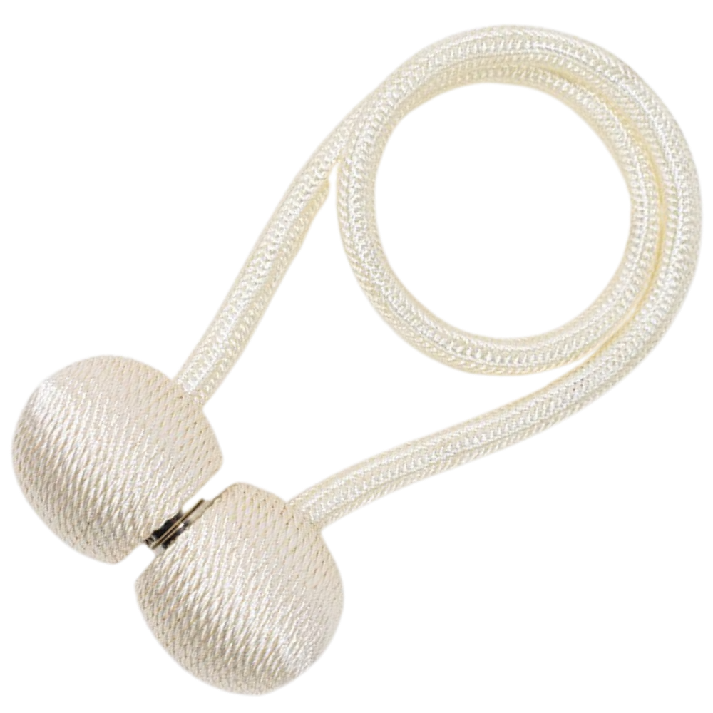 Pack of 2 magnetic curtain buckles