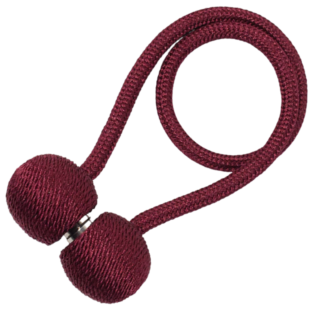 Pack of 2 magnetic curtain buckles