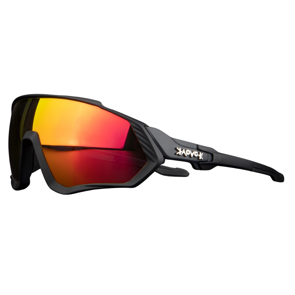 Polarized sunglasses for cycling
