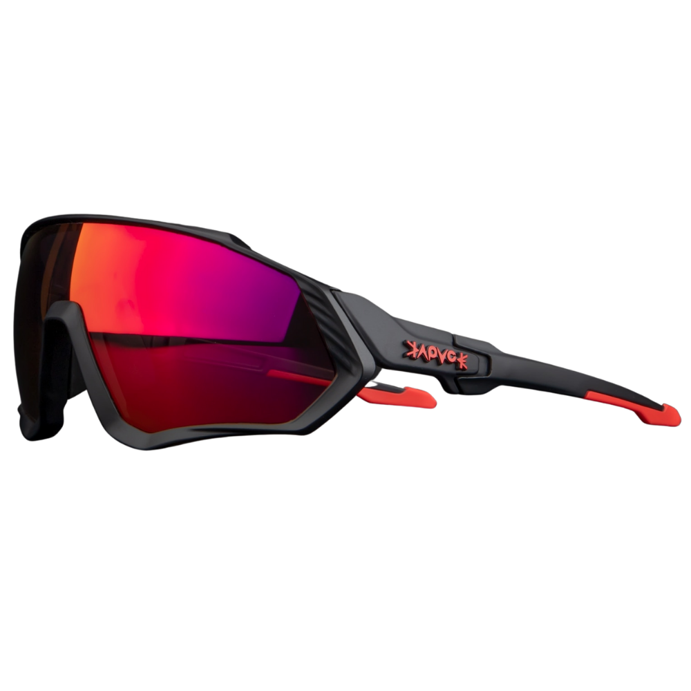 Polarized sunglasses for cycling