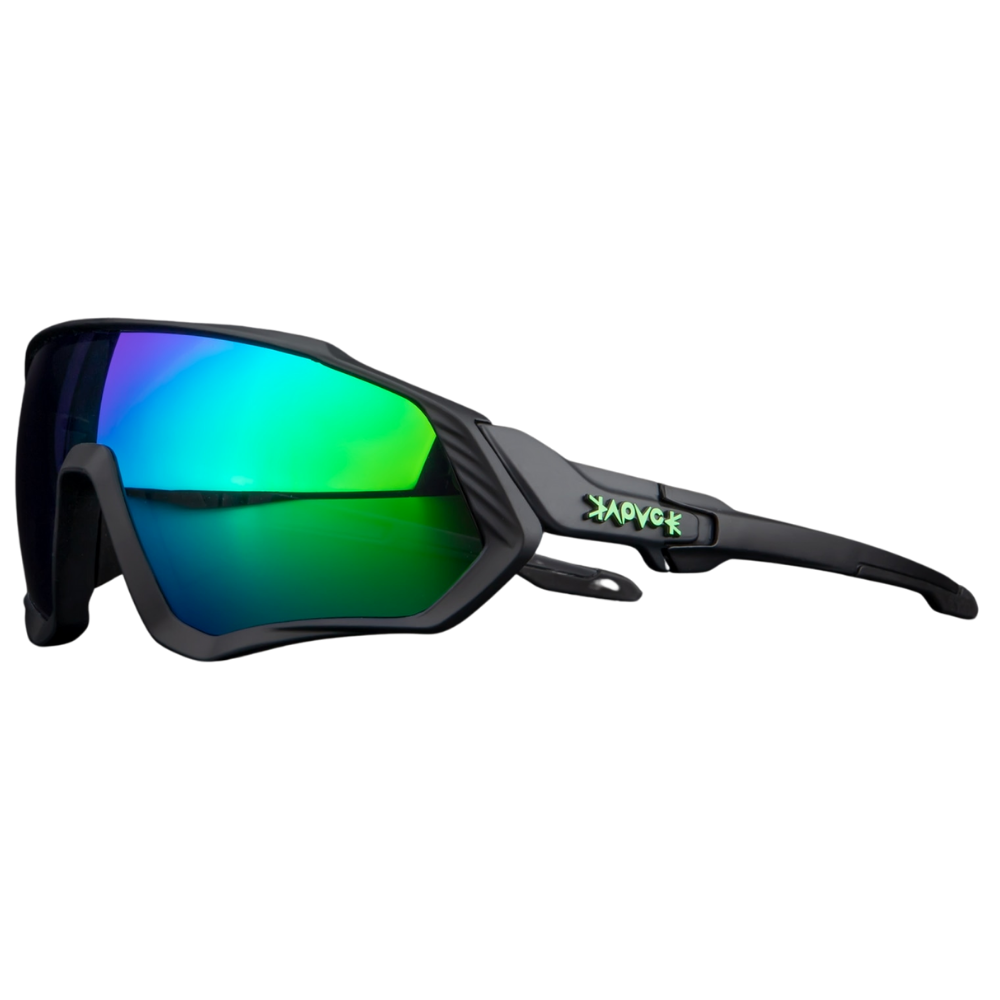 Polarized sunglasses for cycling