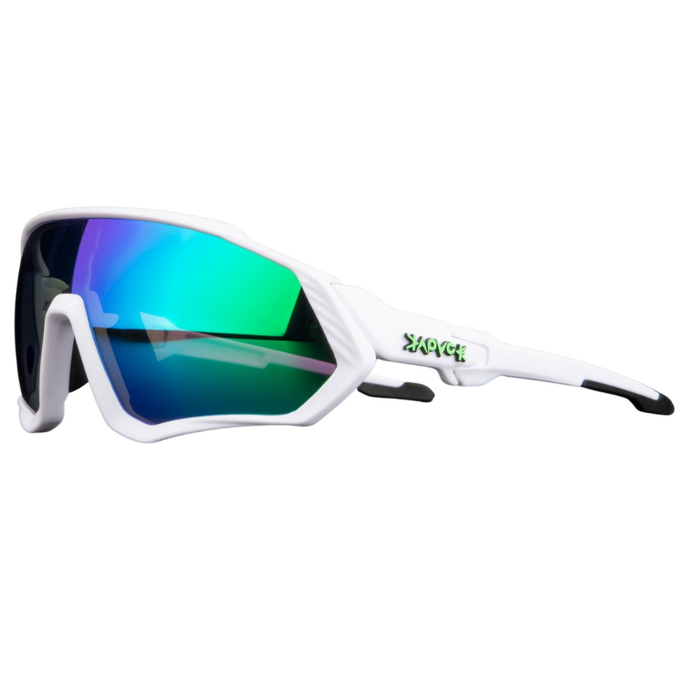 Polarized sunglasses for cycling