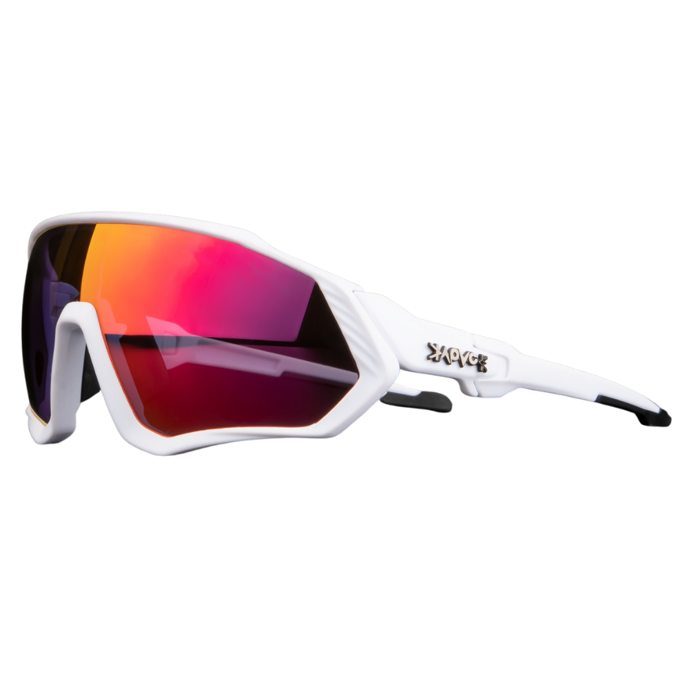 Polarized sunglasses for cycling