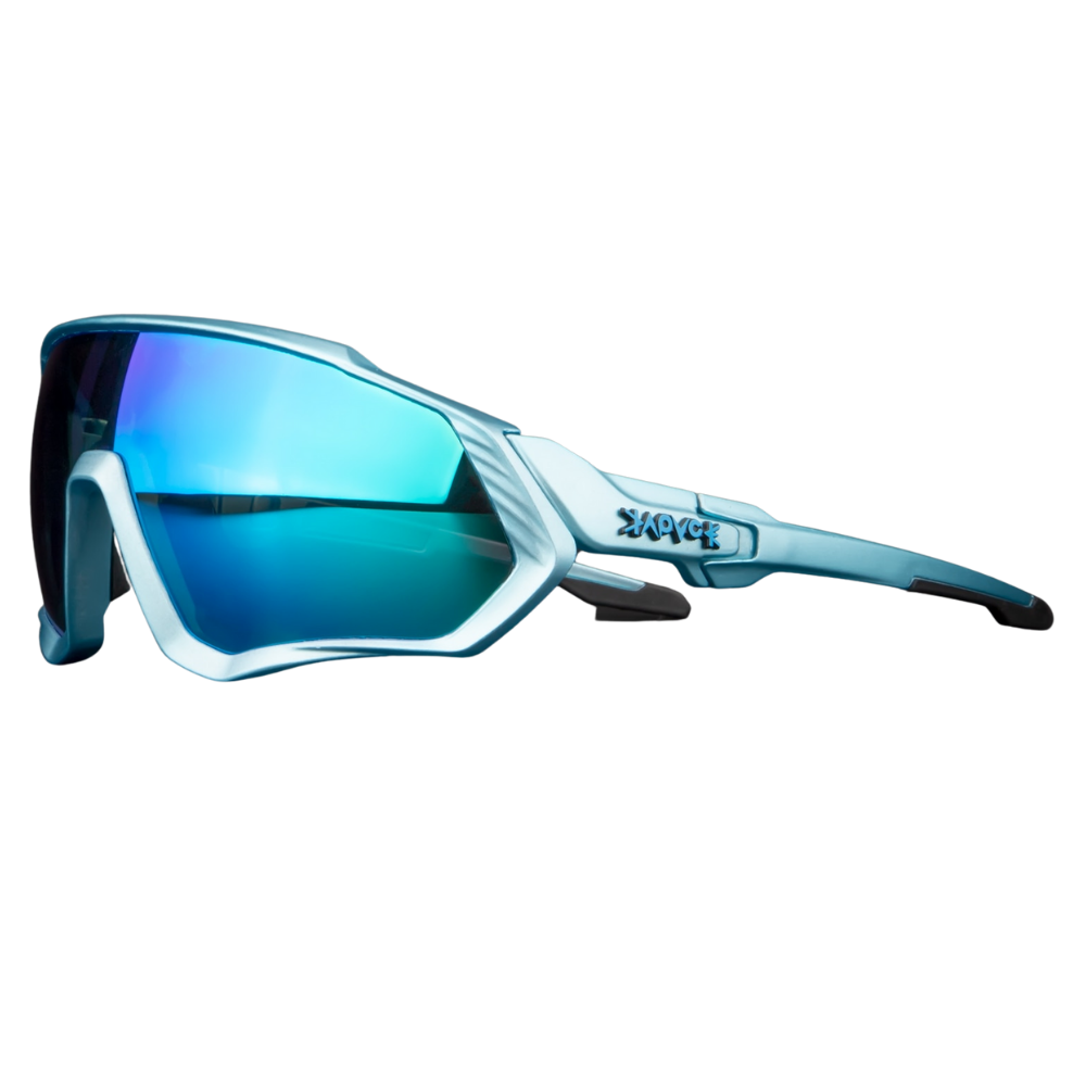 Polarized sunglasses for cycling