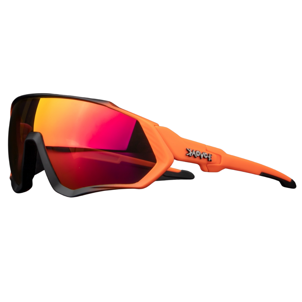 Polarized sunglasses for cycling