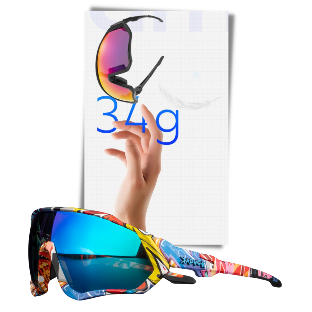 Occhiali da sole polarizzati per il ciclismo - Ozerty