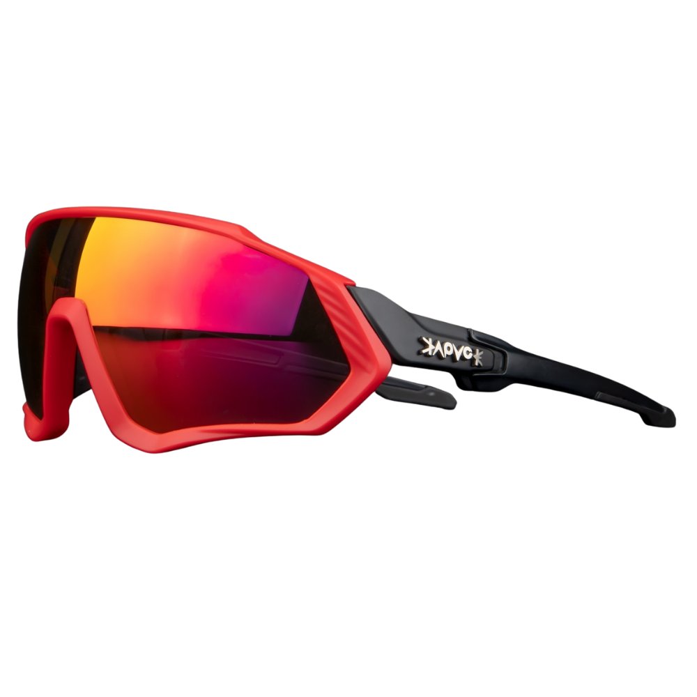 Polarized sunglasses for cycling