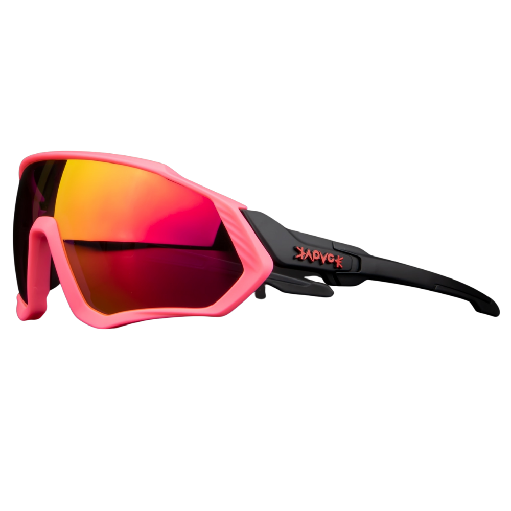 Polarized sunglasses for cycling