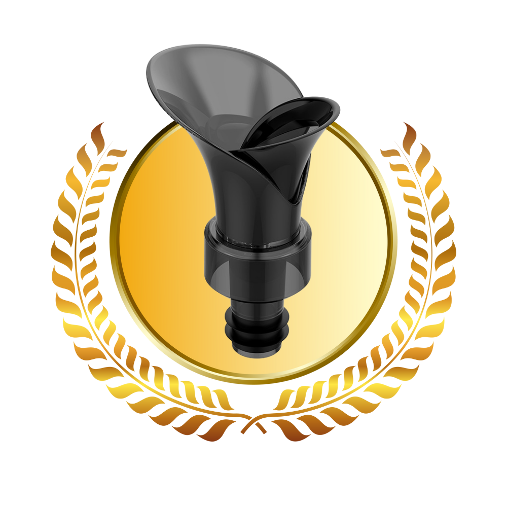 Decanter e sigillo per vino 2 in 1 - Ozerty