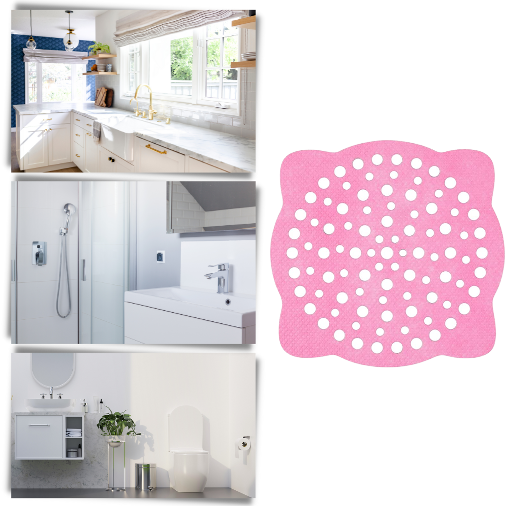 Confezione da 10 filtri di drenaggio adesivi monouso - Ozerty