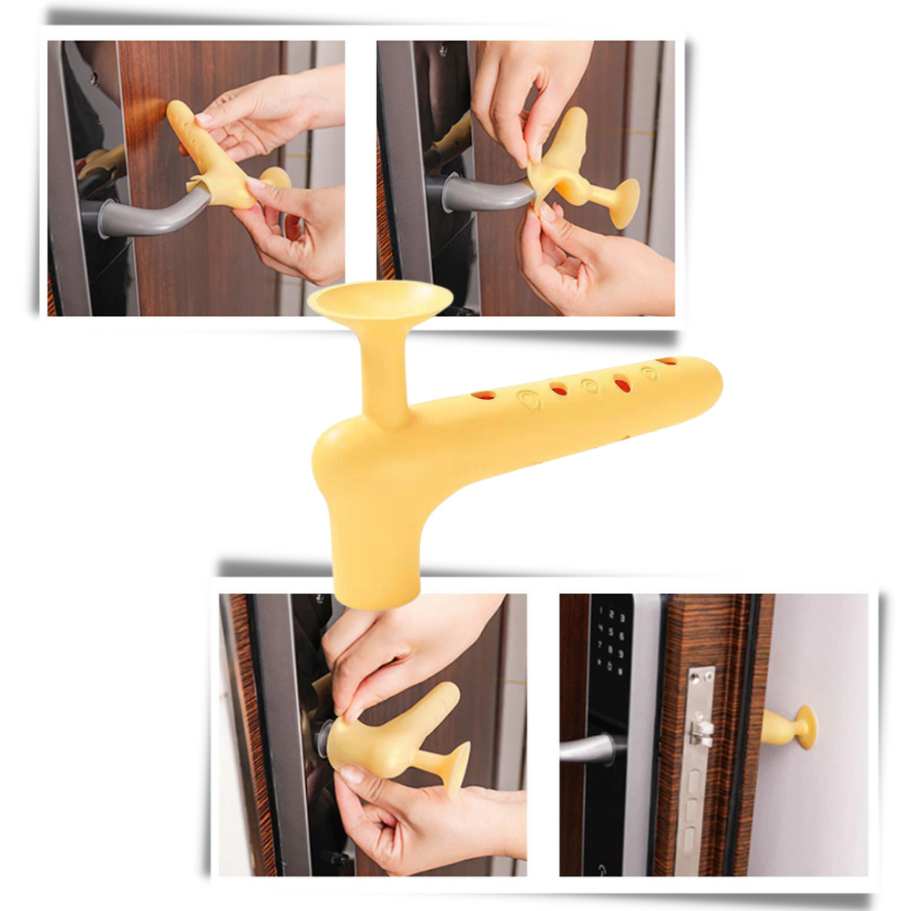 Confezione da 2 pezzi Copri pomello protettivo in silicone - Ozerty