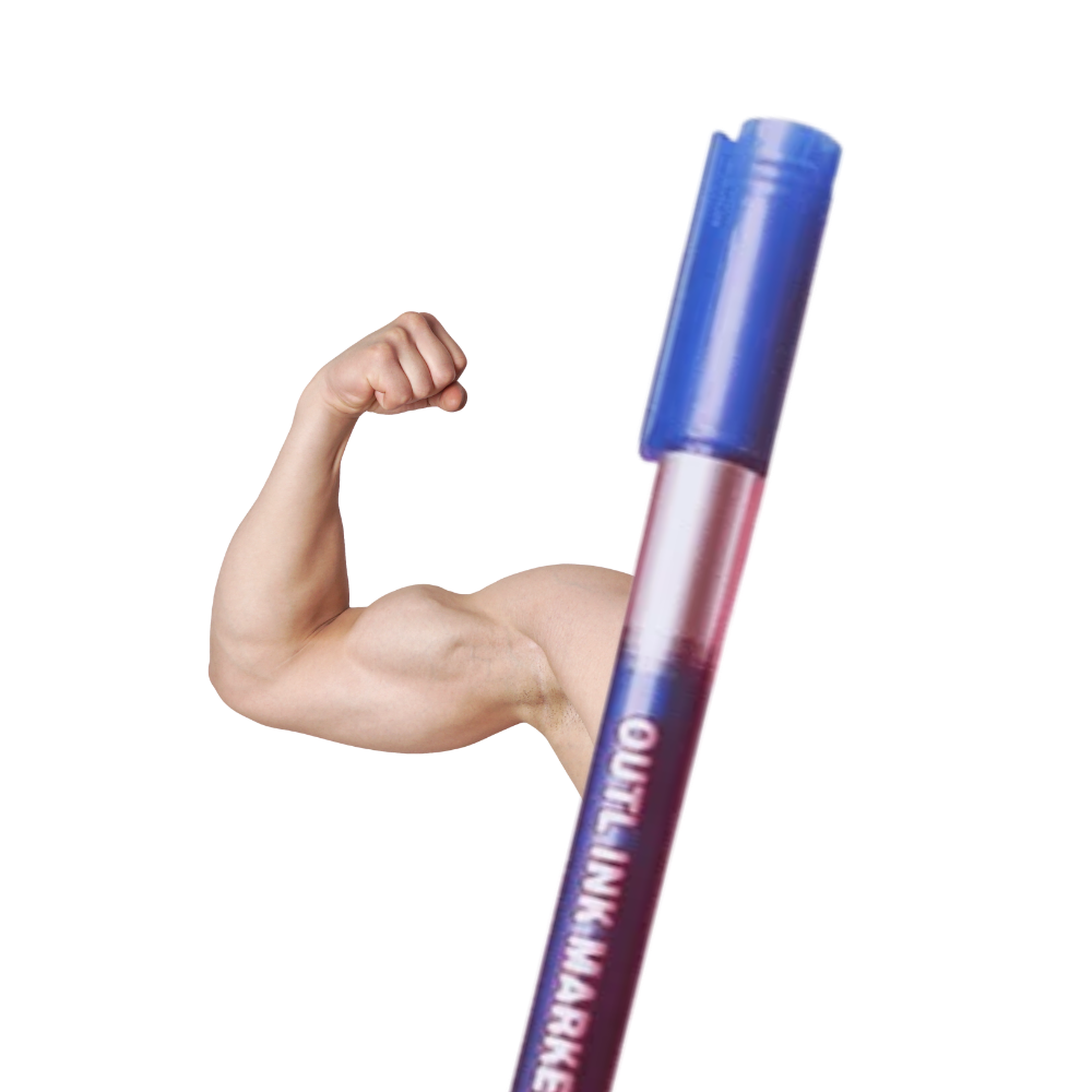 Set di 8 pennarelli a doppia linea - Ozerty