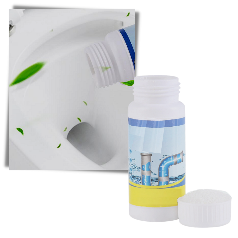 Polvere per la pulizia dei lavelli e degli scarichi della cucina - Ozerty