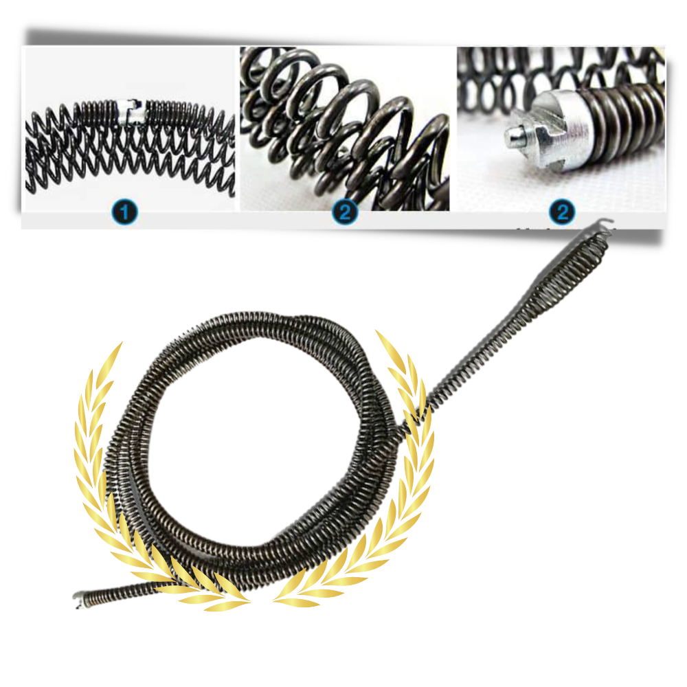 Trapano elettrico per la pulizia degli scarichi - Ozerty