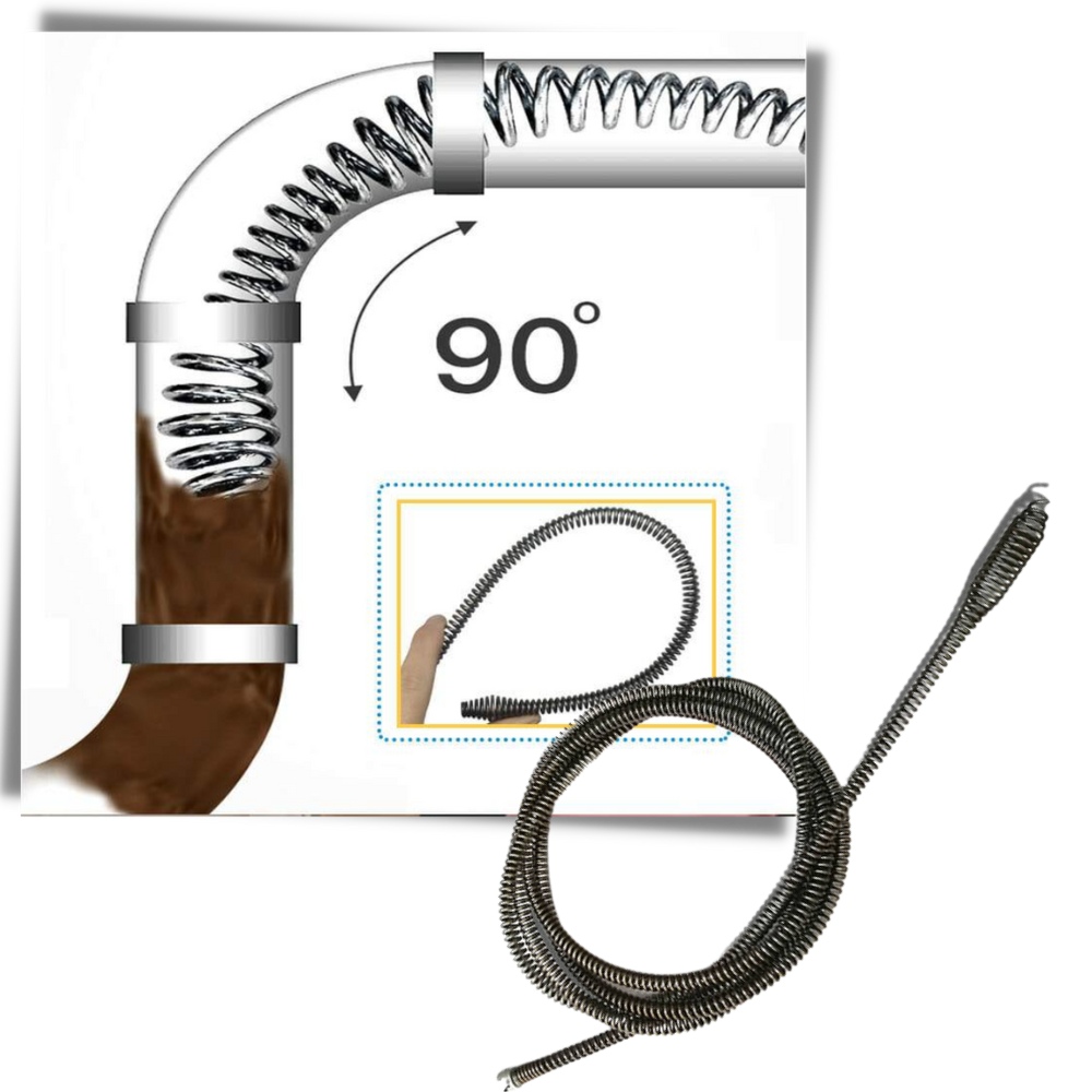 Trapano elettrico per la pulizia degli scarichi - Ozerty