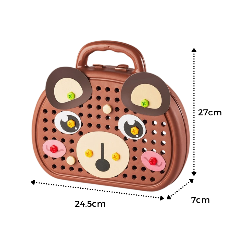 Kit di puzzle educativi e trapani - Ozerty