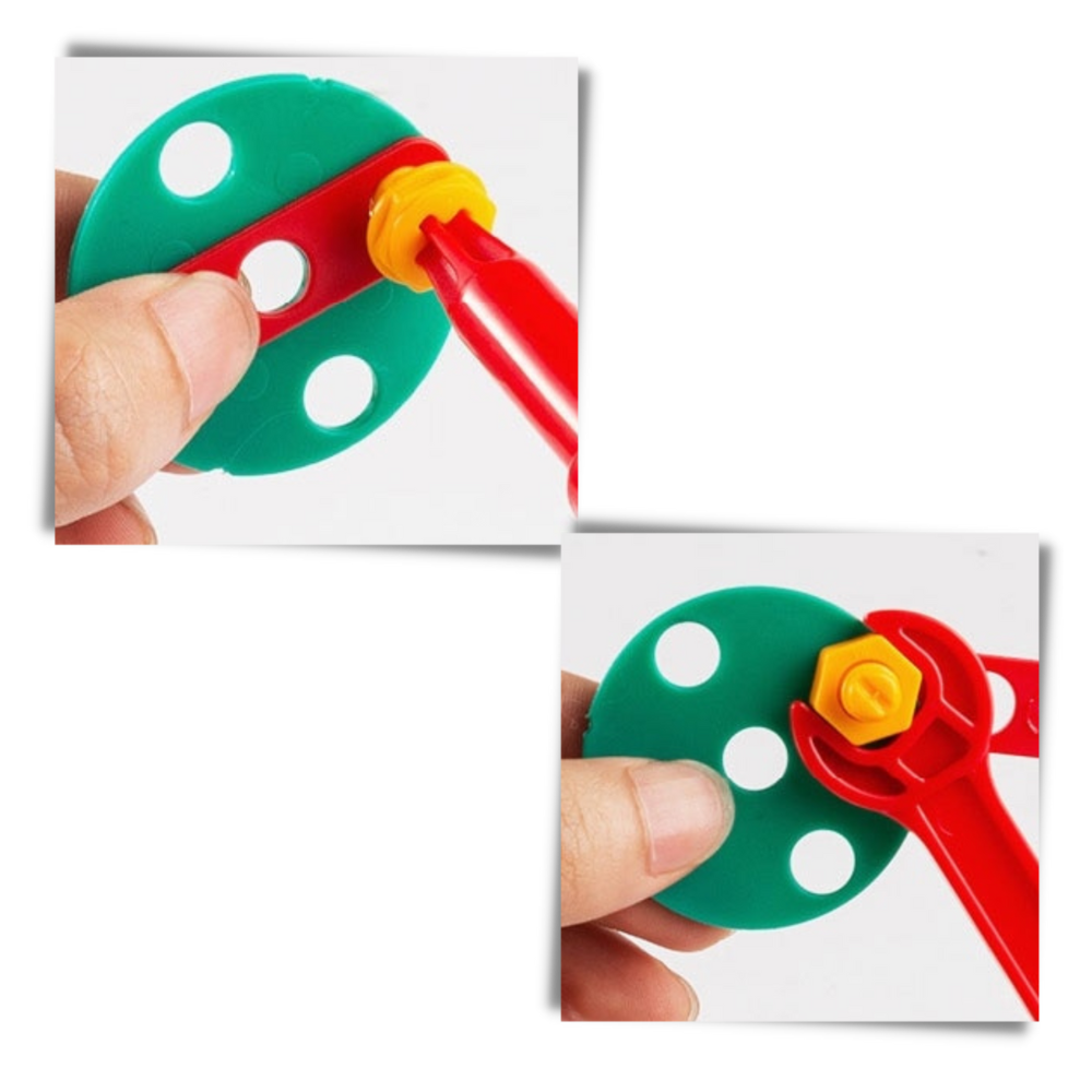 Kit di puzzle educativi e trapani - Ozerty