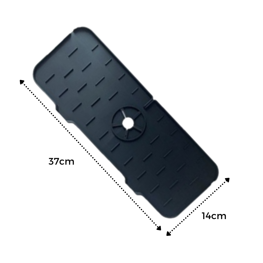 Tappetino in silicone per rubinetto paraspruzzi da cucina - Ozerty