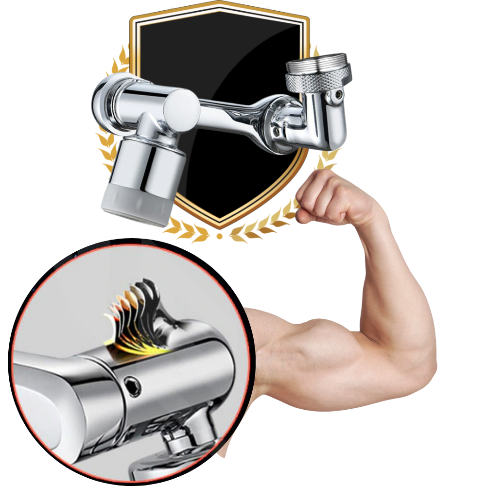 Estensore rotante antispruzzo per rubinetto dell'acqua - Ozerty