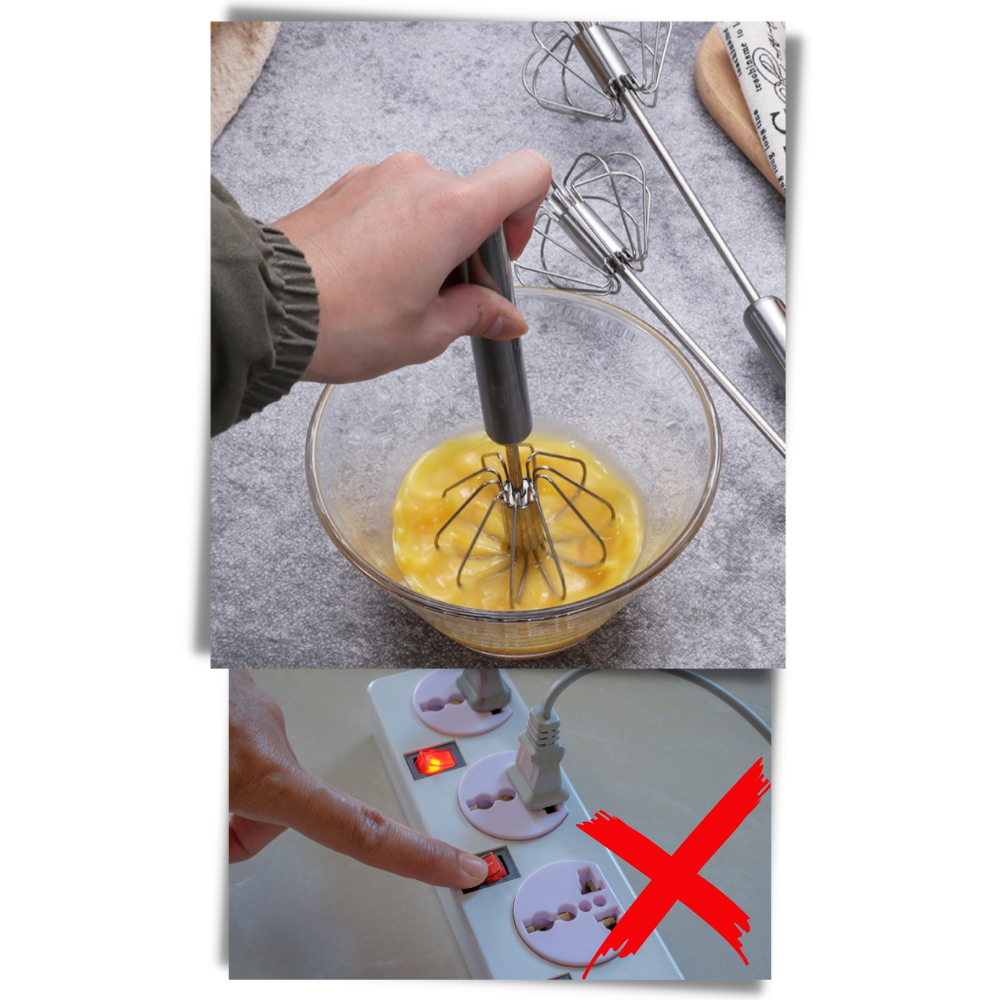 Sbattitore d'uovo semiautomatico - Ozerty