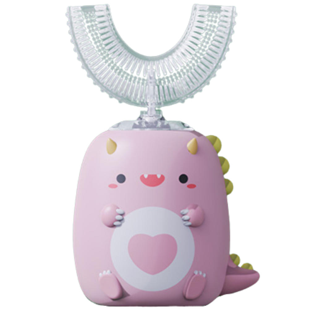 U-shaped electric toothbrush for children