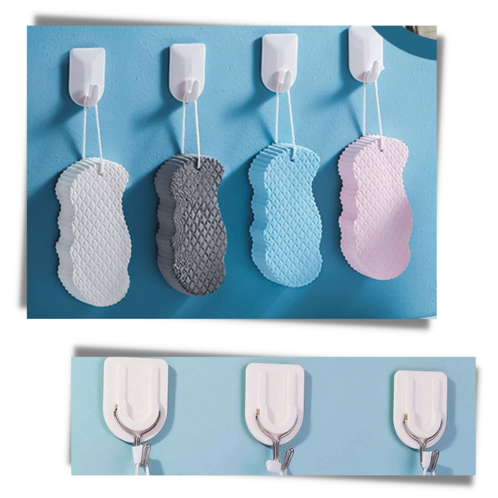 Morbida spugna esfoliante per il corpo