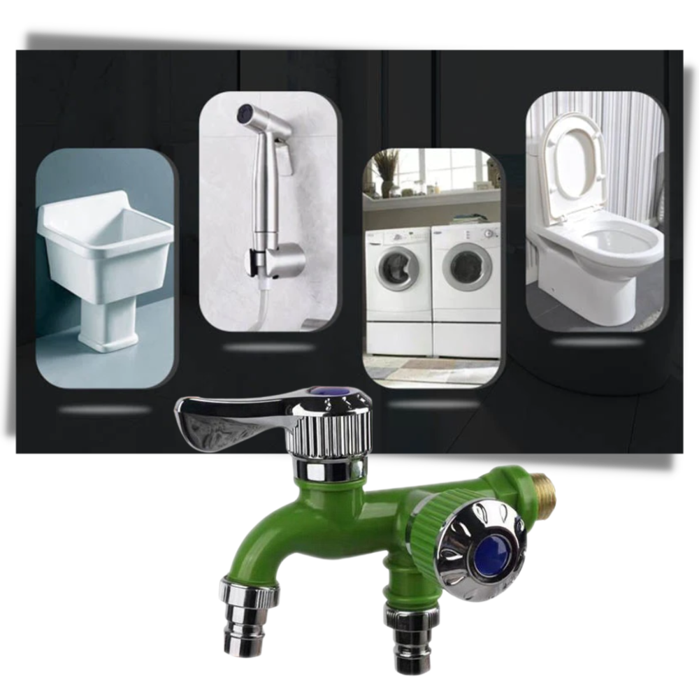 Rubinetto a doppia testa - Ozerty