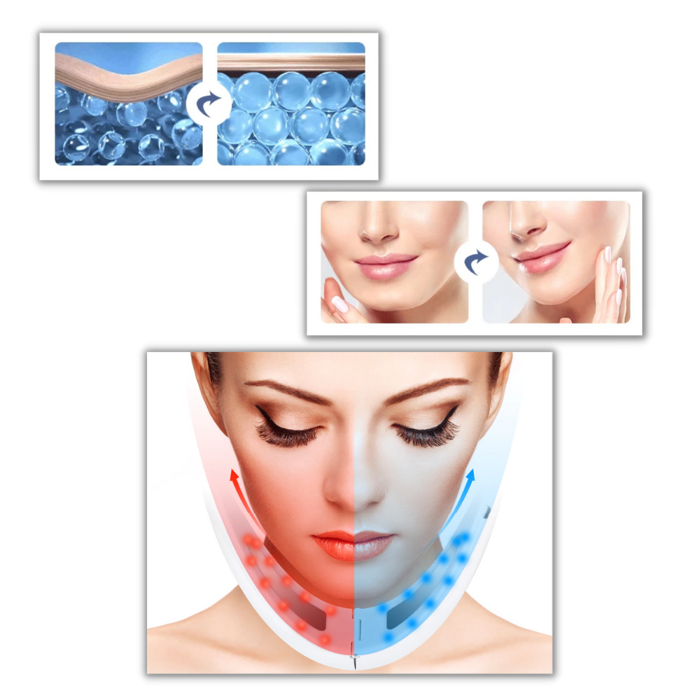 Massaggiatore per il viso a forma di V - Ozerty