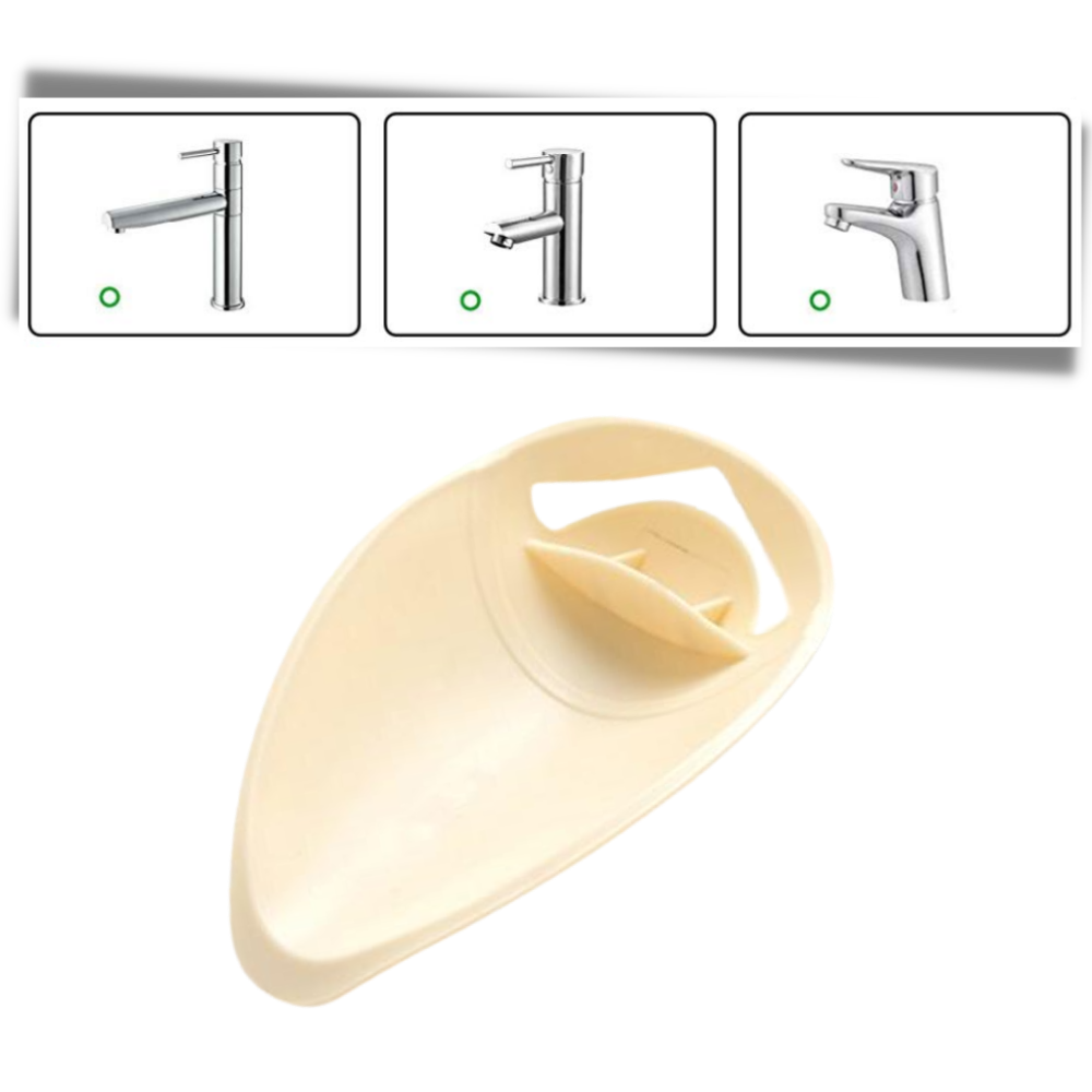 Prolunga per rubinetto in silicone - Ozerty