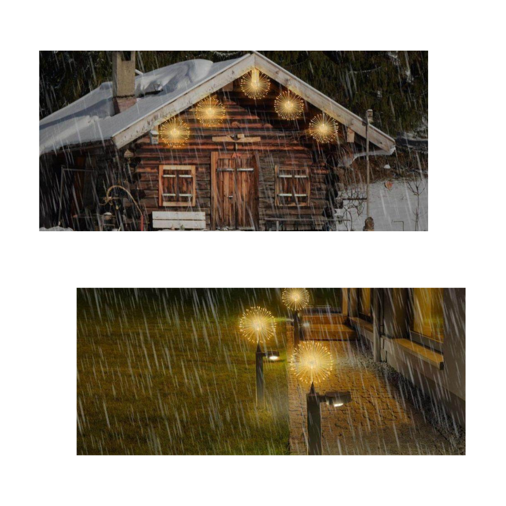 Ghirlanda di fuochi d'artificio a led - Ozerty