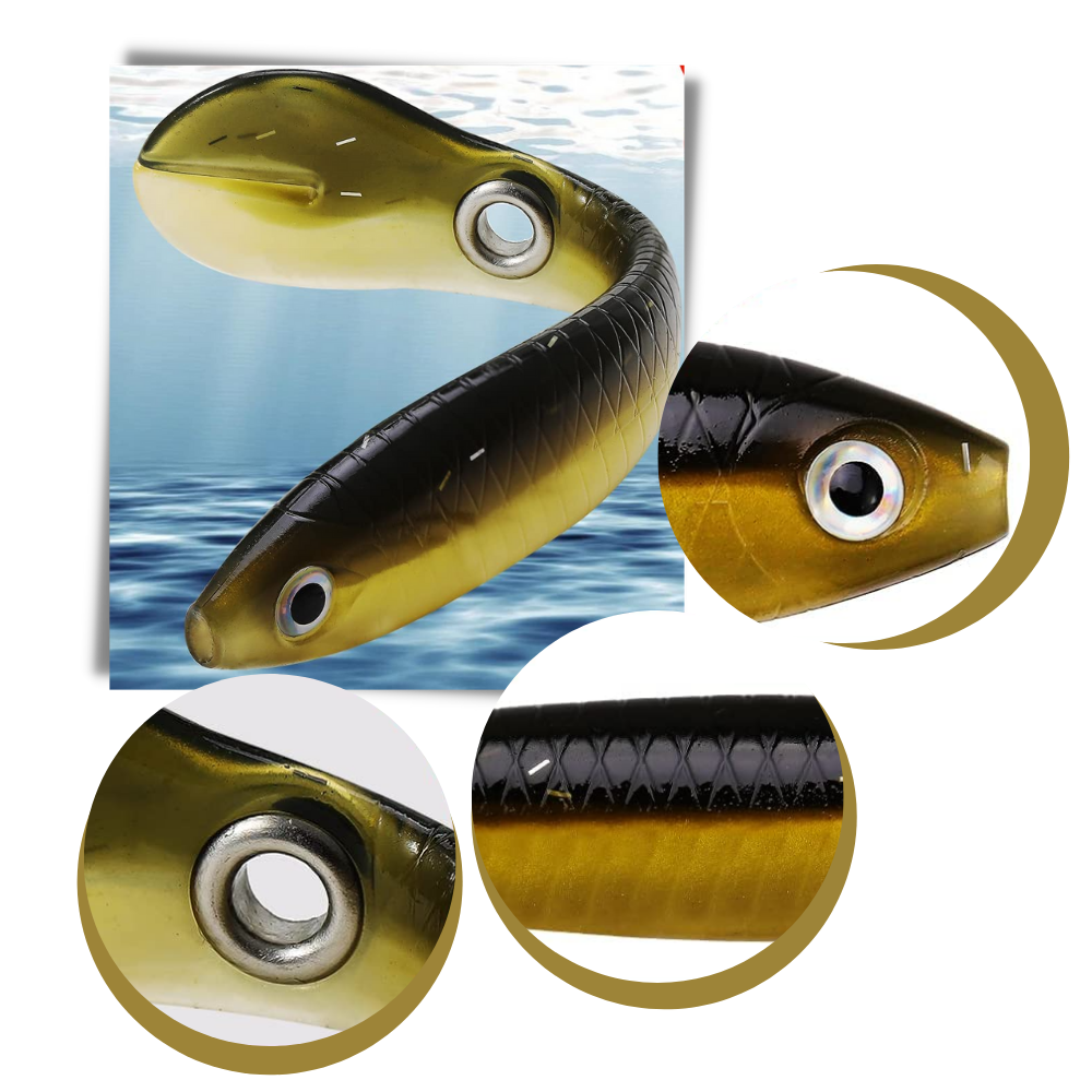 Set di esche da pesca artificiali - Ozerty