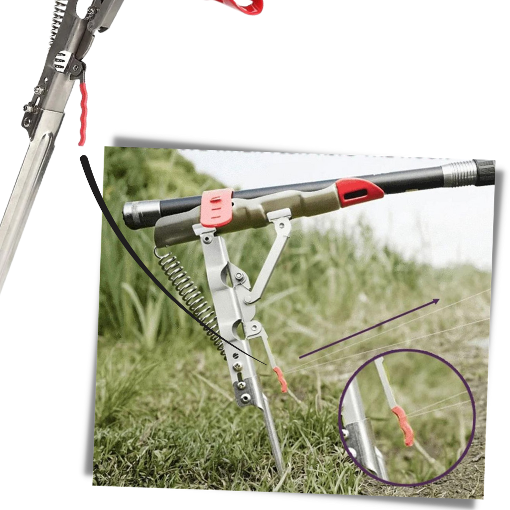 Portacanne da pesca con molle - Ozerty