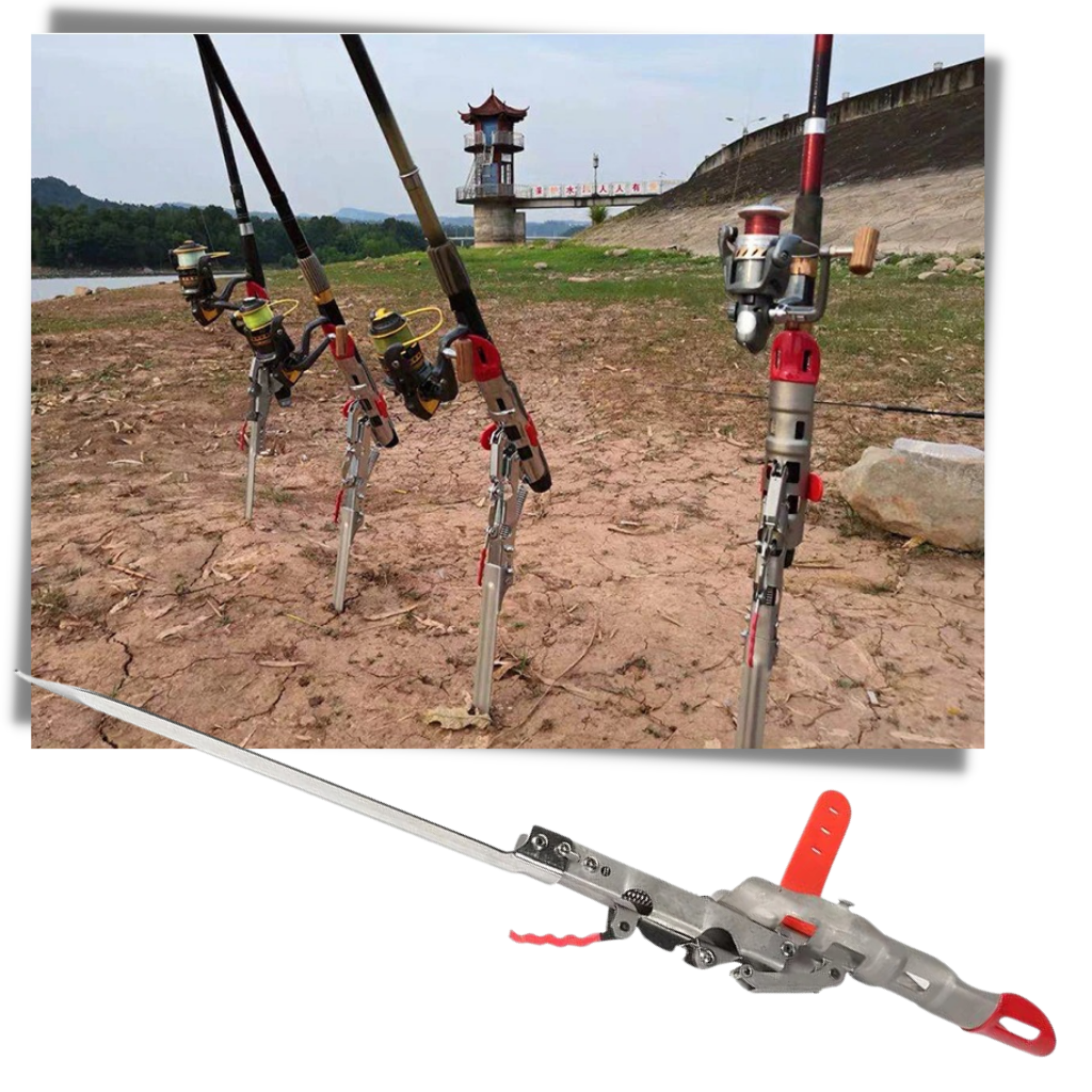 Portacanne da pesca con molle - Ozerty