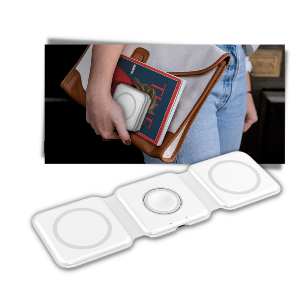 Dock di ricarica wireless pieghevole