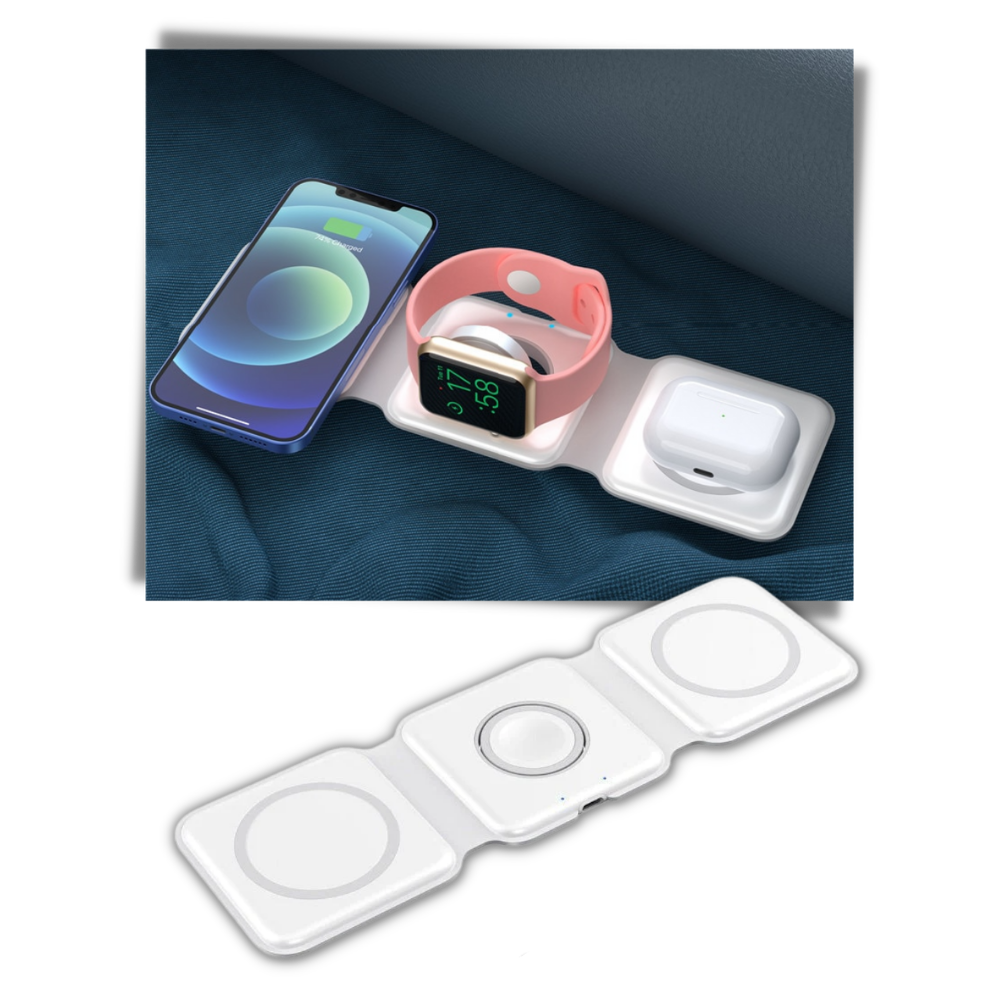 Dock di ricarica wireless pieghevole - Ozerty