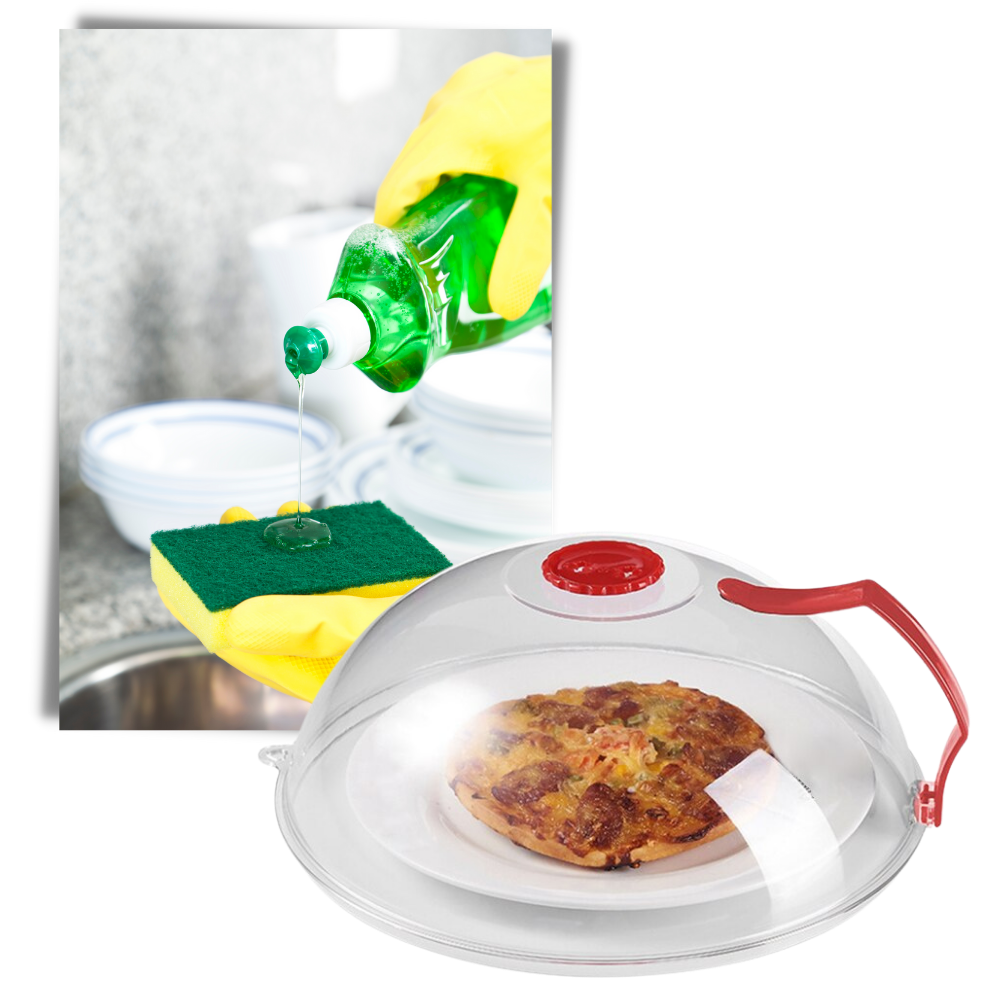 Coperchio protettivo anti-schizzi per microonde