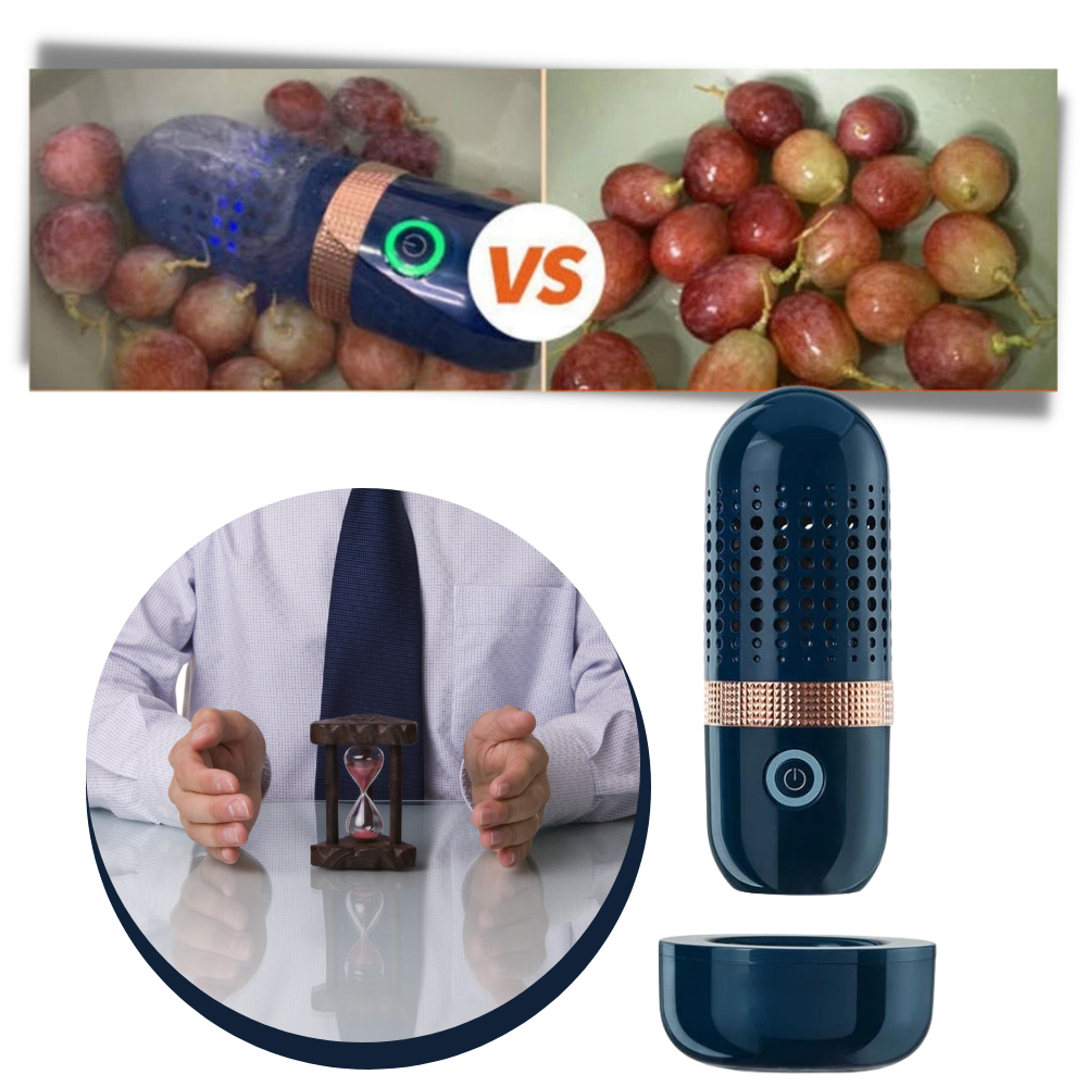 Macchina per la disinfezione di frutta e verdura senza fili - Ozerty