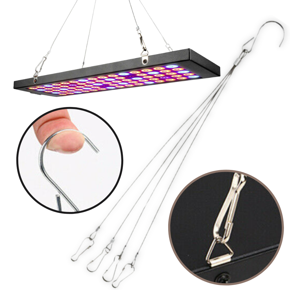 Full spectrum hanging LED grow light