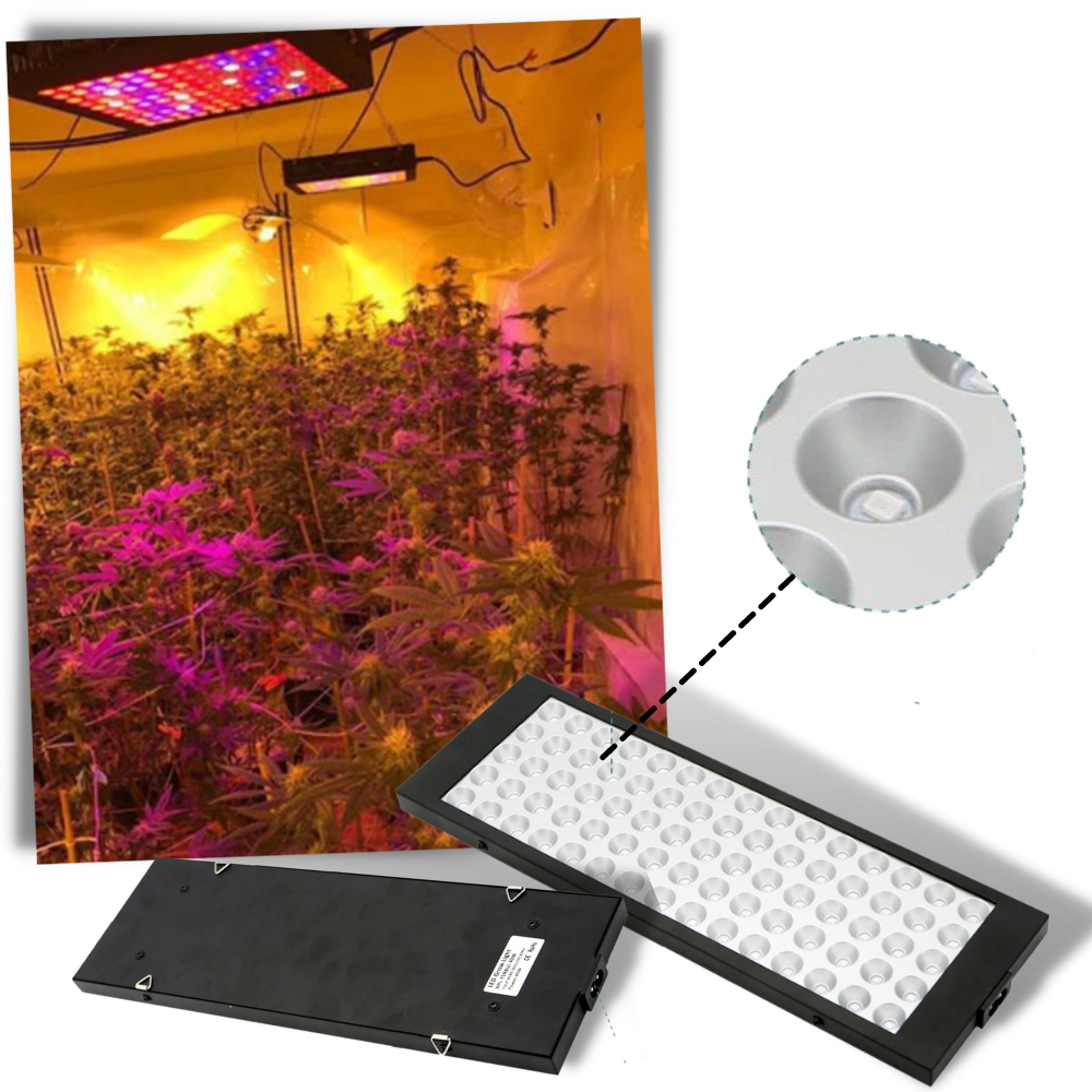 Full spectrum hanging LED grow light