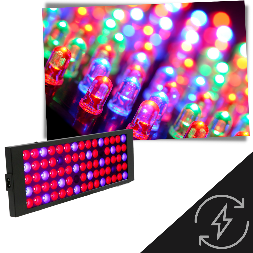Full spectrum hanging LED grow light